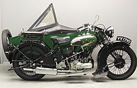 BSA G33-13 World Tour uit 1933 met 3 gallon-tank