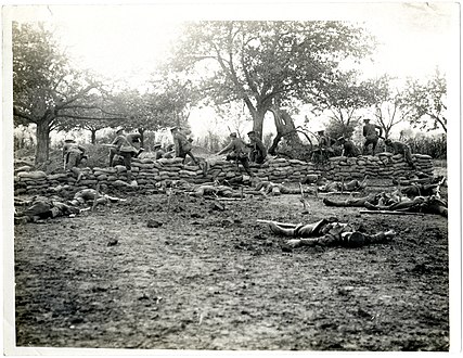 A posed photograph of 2nd Leicesters.