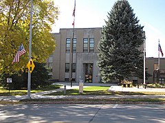 Allamakee County Court House in Waukon, Iowa