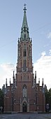 Old St. Gertrude church in Riga