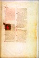 Página de un manuscrito de finales del s. XIII o principios del s. XIV en la que se halla la letra de "Doutz brais e critz", de Arnaut Daniel. Biblioteca Apostólica Vaticana, lat. 5232 - fol. 39r