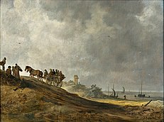 Jan van Goyen : Strandbild, 1638