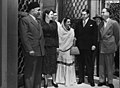 Prime Minister Ali Khan and First Lady Begum Ali Khan speaks with the faculty of MIT.