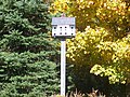 A birdhouse in the Highlands, North Carolina area.