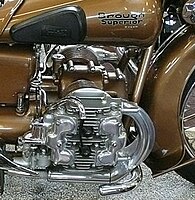 De H-motor van de Brough Superior Golden Dream kwam van Harry Stevens.