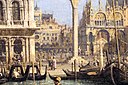 Каналетто, il molo visto dal bacino di san marco, 1730 ок. 03.JPG