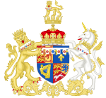 Description de l'image Coat of Arms of Frederick William of Wales.svg.