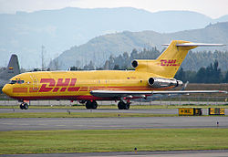 Boeing 727-200F der Vensecar Internacional betrieben für DHL