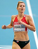 Denisa Rosolová – ausgeschieden als Sechste in 56,40 s