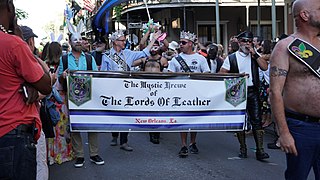 Gay Easter Parade, New Orleans, 2018. See others at Wikimedia Commons