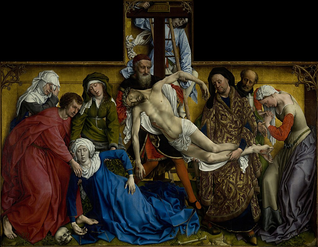 El Descendimiento, by Rogier van der Weyden, from Prado in Google Earth