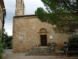 A ilesia de Santa Maria d'Ermedàs, d'estilo romanico