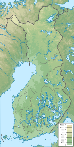 Finland physical map.svg