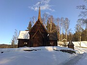 Keyholes at Garmo Stave Church