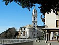 Il campanile e la zona absidale della chiesa