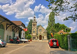 Le centre du village.