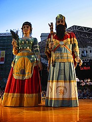 Els gegants de Santa Maria del Mar