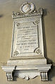 Lapide alla memoria di Melchiorre Gioia conservata presso il palazzo di Brera