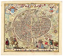 План міста Париж, 1576 рік
