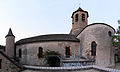 Die Kirche von Ispagnac (aus 5 Bildern zusammengesetzt)