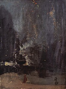 James McNeill Whistler, Nocturne in Black and Gold: The Falling Rocket (1874), Detroit Institute of Arts James Abbot McNeill Whistler 012.jpg