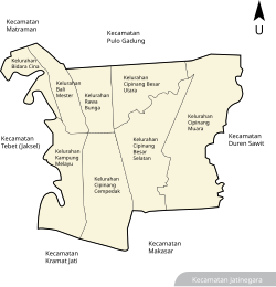 Subdistrict of Jatinegara