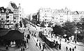 1910: Blick vom Deutschen Platz in die Neusser Straße