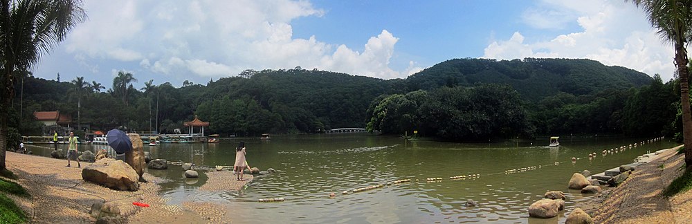 A panorama of Fairylake.