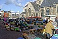 Le marché de Boulogne-sur-Mer.