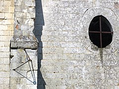 Cadran scolaire sur l'église