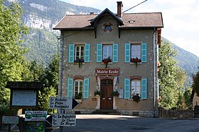 La mairie de Lépin-le-Lac