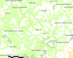 Map commune FR insee code 24255.png