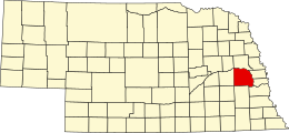 Contea di Saunders – Mappa