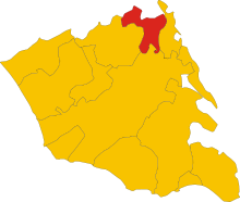Localisation de Monterosso Almo