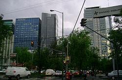 Polanco district in Miguel Hidalgo