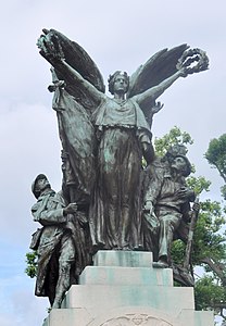 Monument aux Morts de Dieppe, Dieppe, square Carnot.