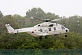 NHIndustries NH90 en démonstration de vol.