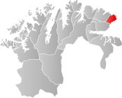 Vardø within Finnmark