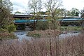 Zusammenfluss von Möhne (im Bild hinten) und Ruhr