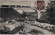 Viaduct van Noncourt in 1906