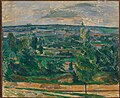 Paul Cézanne: Landschaft bei Melun