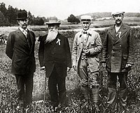 Per-Olof Arvidsson, Oscar Swahn, Åke Lundeberg, Alfred Swahn, 1912