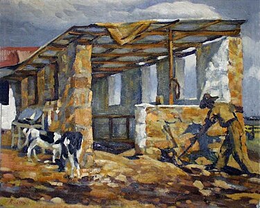 Անասնագոմ, Պիտերմարիցբուրգ, 1940-ական թթ.