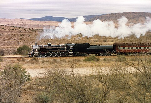 Type MX tender on Class 19C, 1989