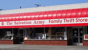 Salvation Army Thrift Store, Santa Monica, Cal...