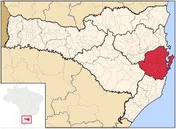 Grande Florianópolis - Localizzazione