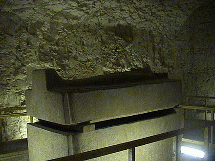 Sarcophage externe de Siptah dans sa tombe de la vallée des Rois