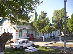 Вокзал станции Шелковская. 2011 год