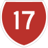 State Highway 17 shield}}