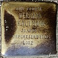 Stolperstein für Hermann Kaufmann (Alteburger Straße 11)